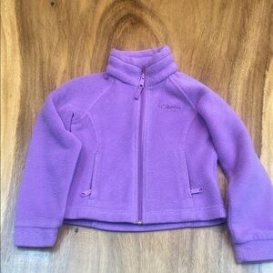 COLUMBIA Lavender Fleece Jacket